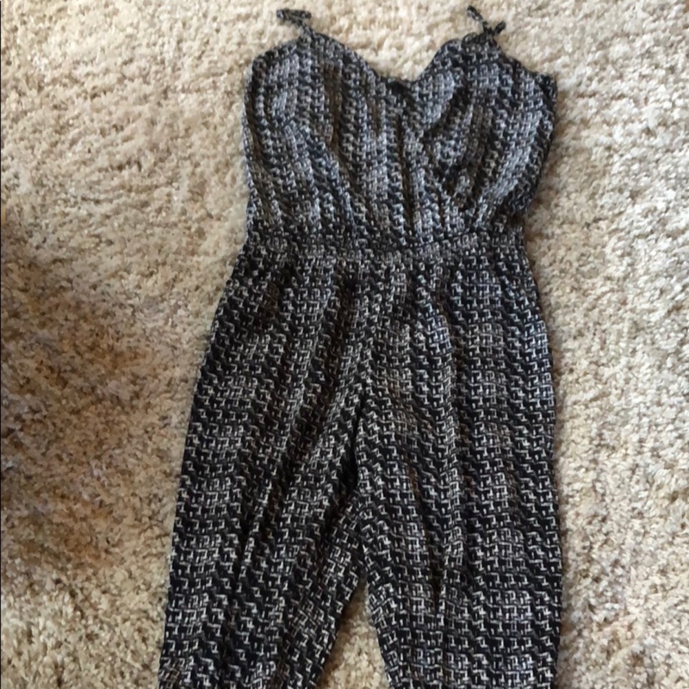 This jumpsuit can be dressed up or dressed down.